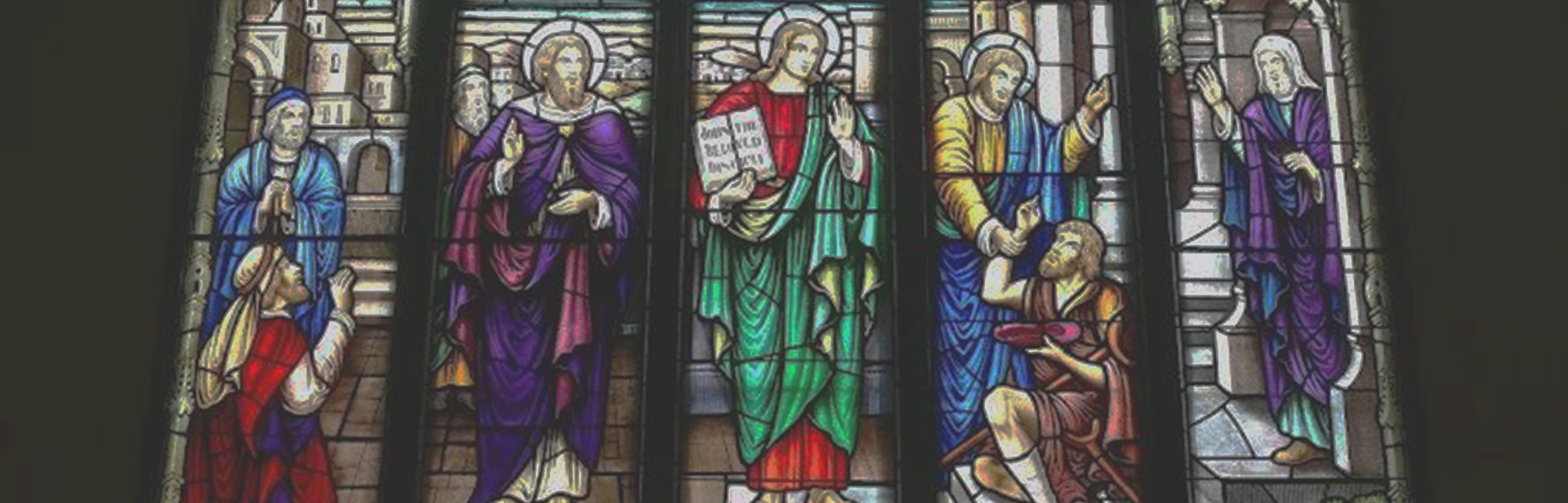 Stained glass window